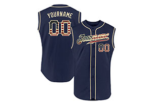 Full Button Baseball Vest