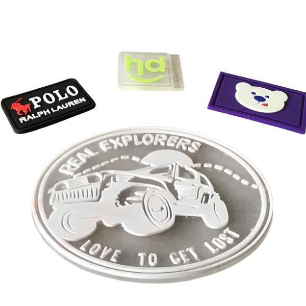Custom rubber labels Custom rubber labels